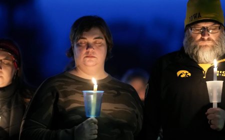 The Perry school shooting creates new questions for Republicans in Iowa’s presidential caucuses