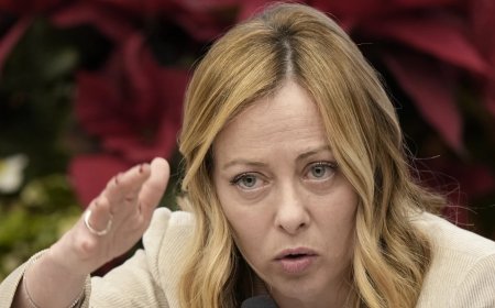 Italian Premier Meloni says curbing migrant arrivals from Africa is about investment, not charity